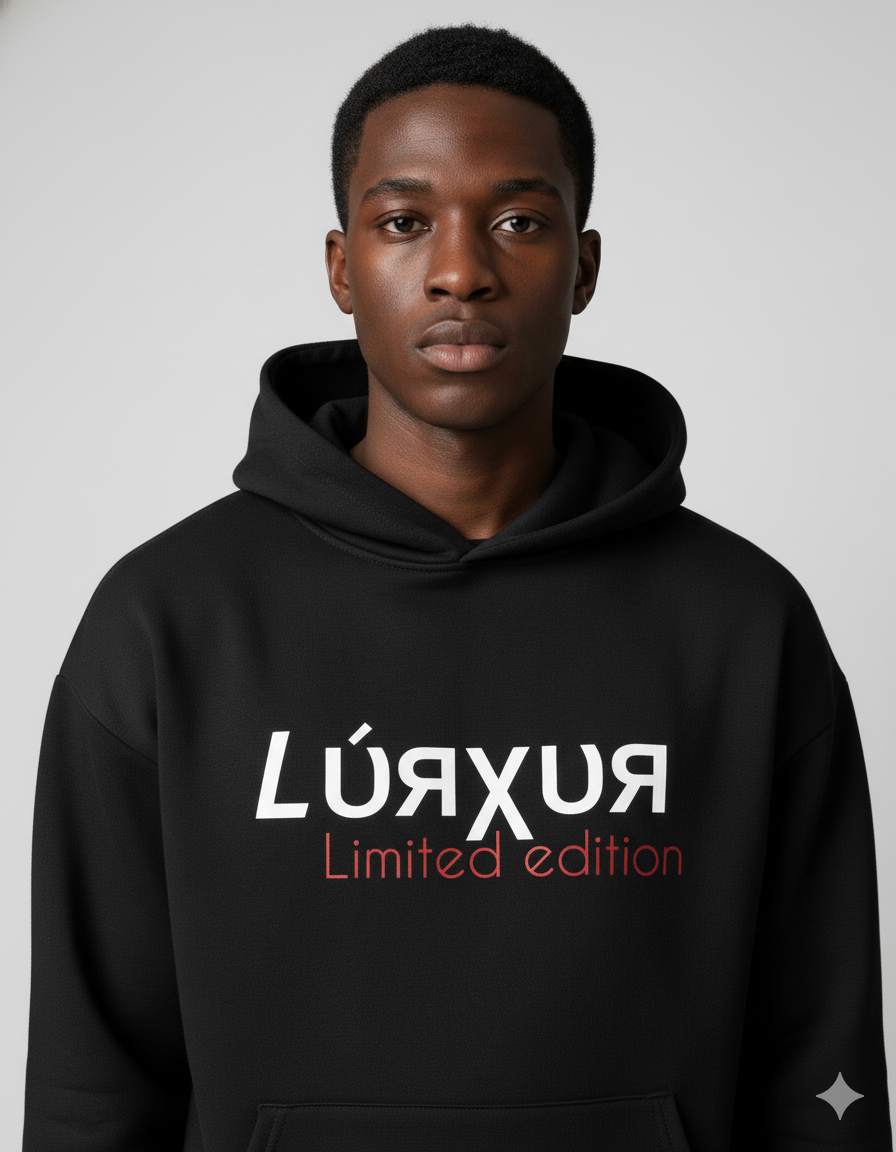 Lurxur Limited Edition Hoodie – Black